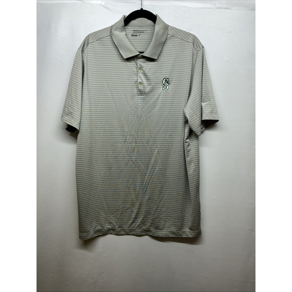 Nike Golf Seattle Mariners Polo Shirt Size  XL